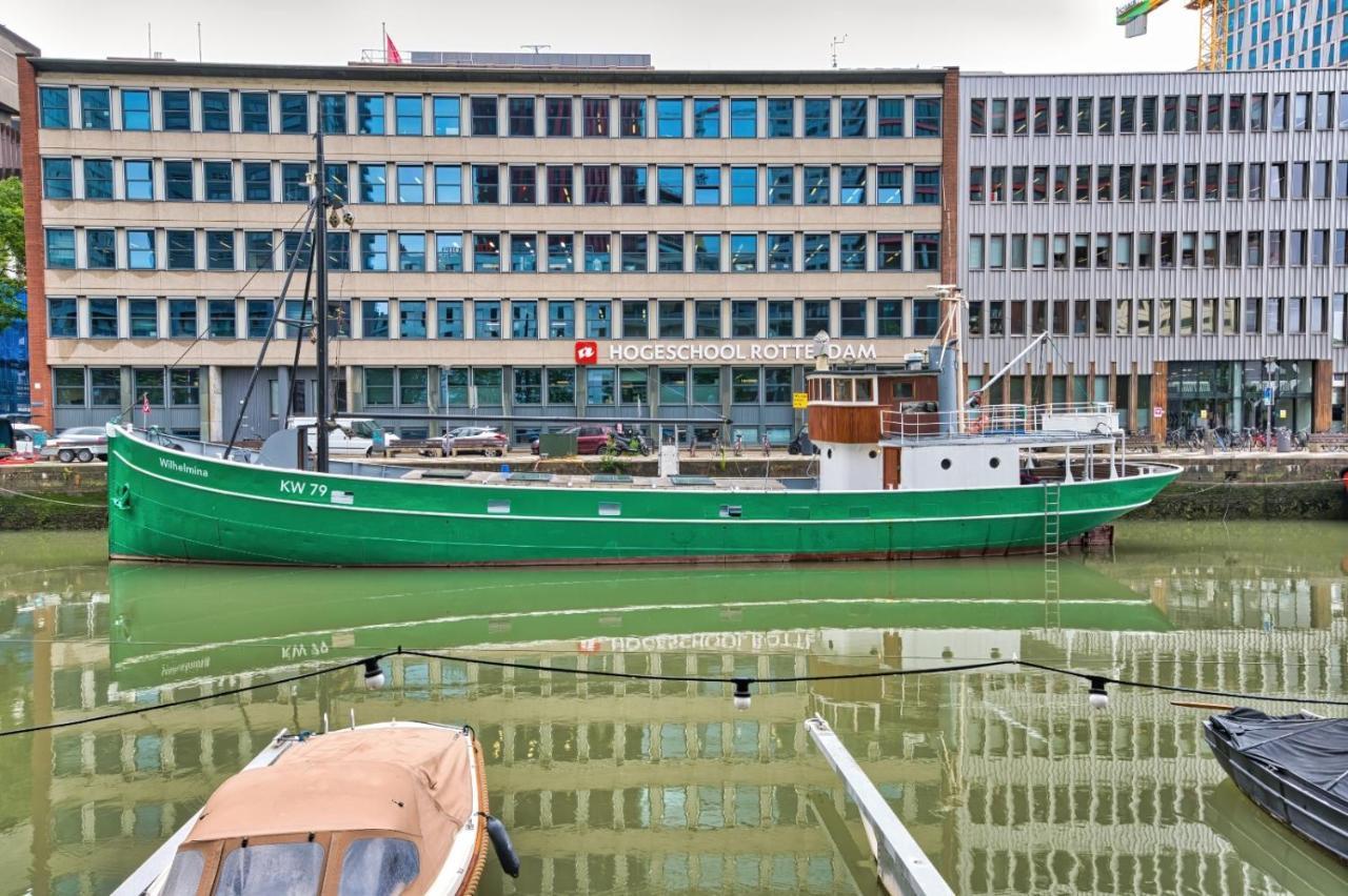 Boathotel Rotterdam Wilhelmina Exterior foto
